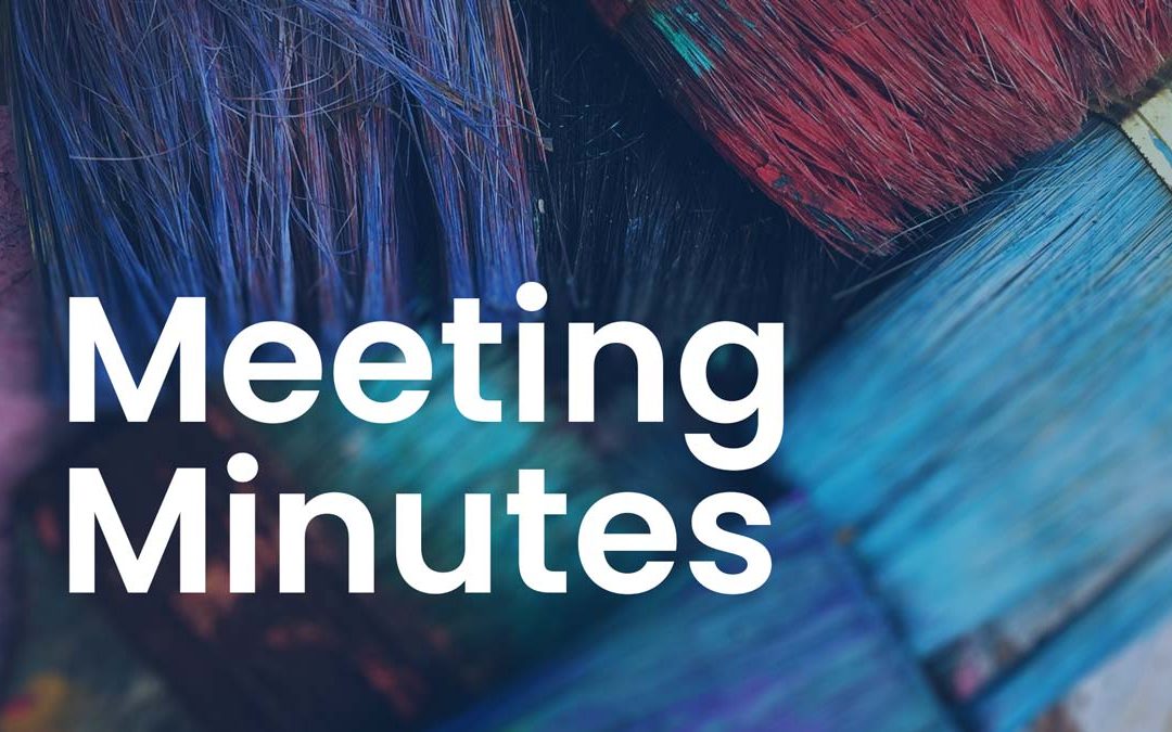 MINUTES: GENERAL MEETING 9th MARCH 2015